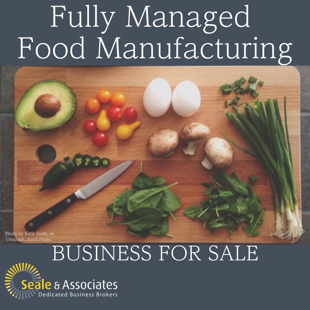 Food Manufacturing Business For Sale